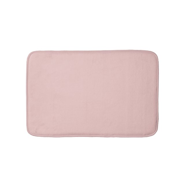 Trend Colour Light Pink Bath Mat (Front)