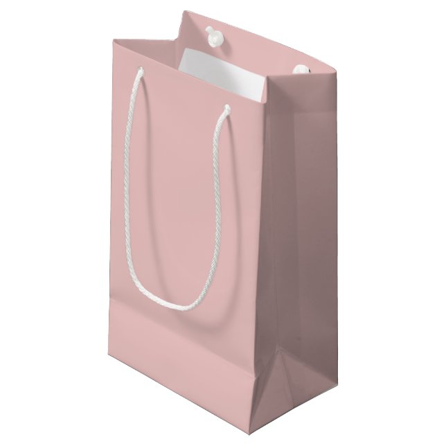Trend Colour Light Pink Gift Bag (Front Angled)