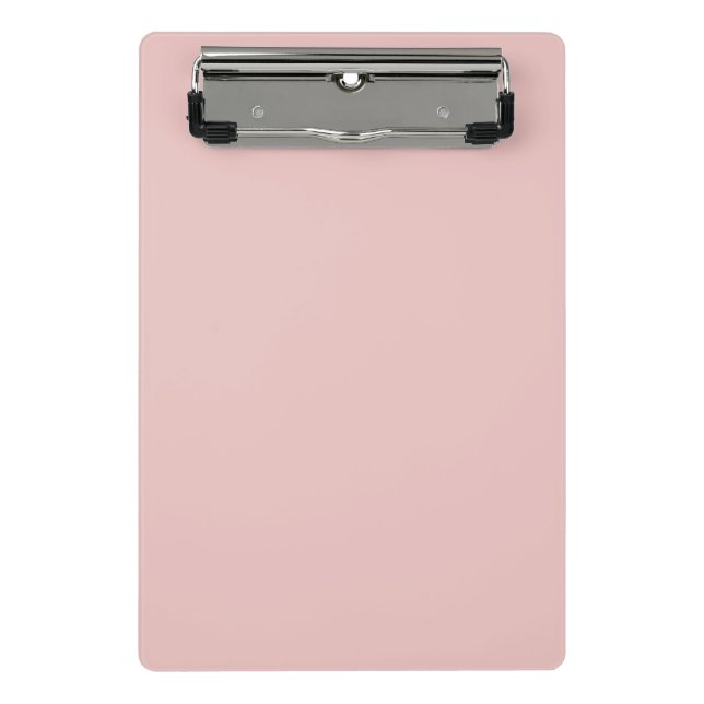 Trend Colour - Light Pink Mini Clipboard (Front)