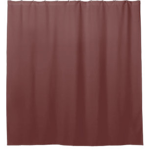 Trend Colour - Mahogany Brown Shower Curtain