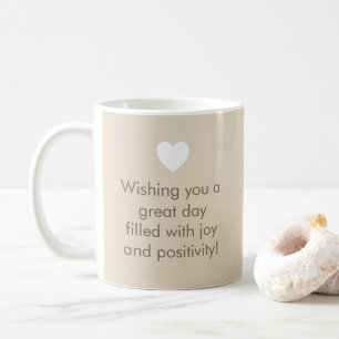 Trend Colour Natural Beige - Name / Positivity Mug