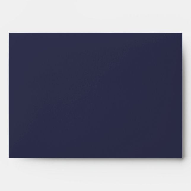 Trend Colour - Navy Blue - Solid Envelope (Front)