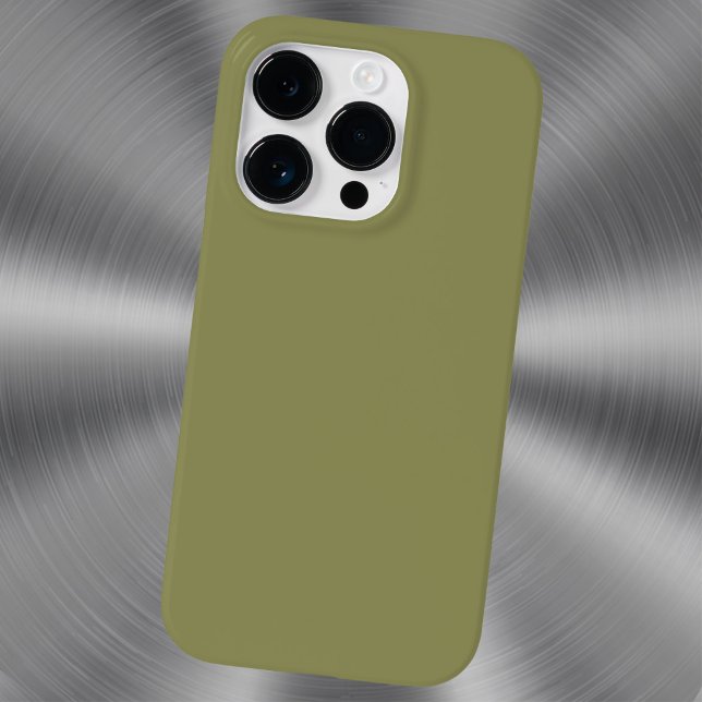 Trend Colour - Olive Green Case-Mate iPhone Case (Creator Uploaded)