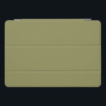 Trend Colour - Olive Green iPad Pro Cover<br><div class="desc">Dive into trendsetting style with our olive green ipad Cover,  a standout piece from our Autumn Winter Trend Colours. This cover boasts a trendy yet classic solid colour,  exuding a clean and modern aesthetic.
Explore our modern Autumn & Winter trend colours to match your unique style.</div>