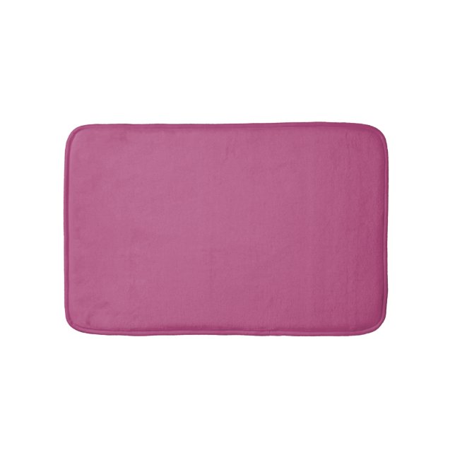Trend Colour Pink Purple Berry Bath Mat (Front)