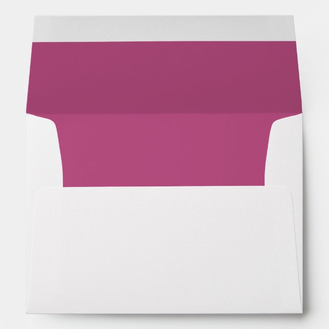 Trend Colour Pink Purple Berry Interior - Envelope (Back (Bottom))
