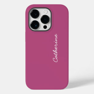 Trend Colour Pink Purple Berry - iPhone 14 Pro Case