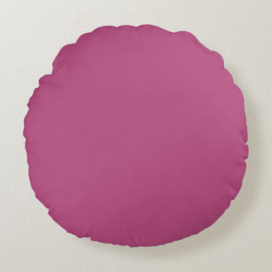 Trend Colour - Pink Purple Berry Round Pillow