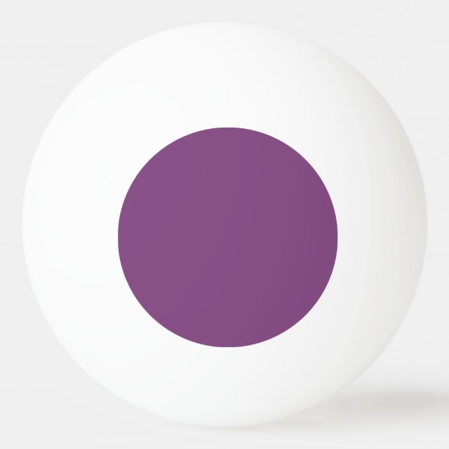 Trend Colour - Plum Purple Ping Pong Ball (Front)