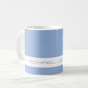 Trend Colour Powder Blue - Futuristic Name Mug