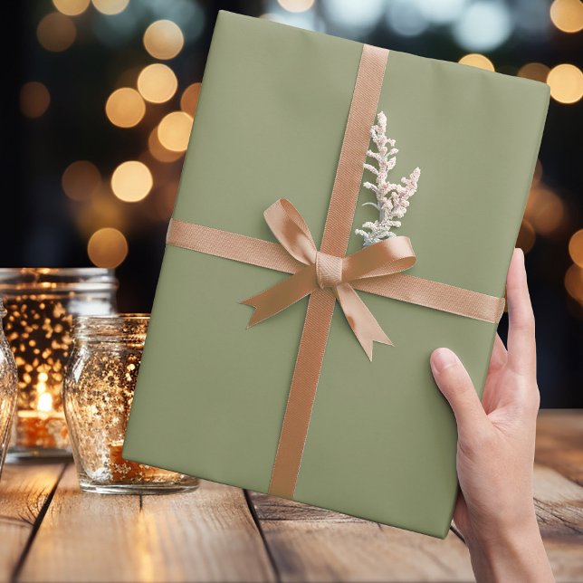 Trend Colour - Reed Green Wrapping Paper Roll (Creator Uploaded)