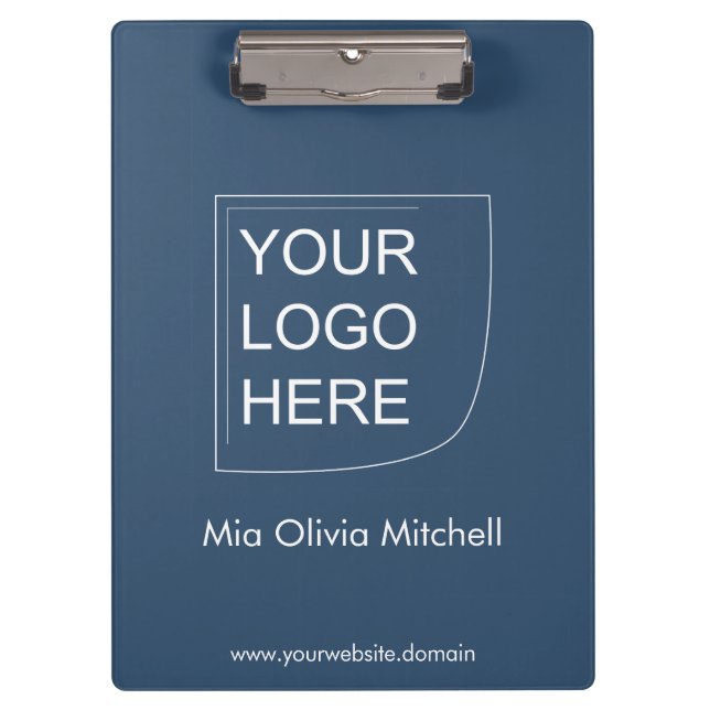 Trend Colour Serious Blue - Business Clipboard (Front)