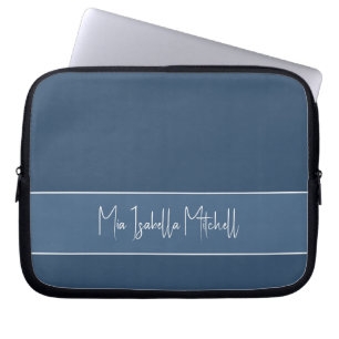 Trend Colour Serious Blue Laptop Sleeve