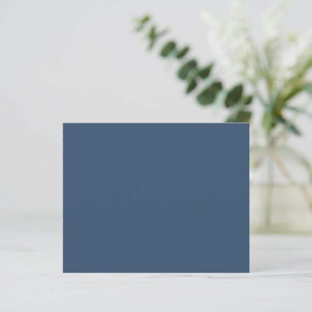 Trend Colour - Serious Blue Paper Sheet (Standing Front)