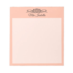 Trend Colour Soft Peach Classic Notepad
