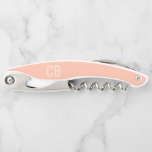 Trend Colour Soft Peach Custom Waiter's Corkscrew