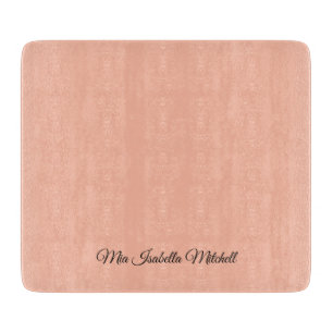 Trend Colour Soft Peach Cutting Board