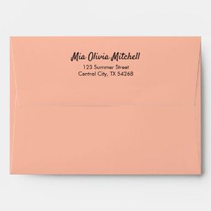 Trend Colour - Soft Peach Envelope