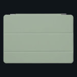 Trend Colour - Soft Sage - iPad Smart Cover<br><div class="desc">Modern and stylish solid coloured soft sage iPad Smart Cover from our "Trendy Pink Christmas Colour Collection".  Elegant plain greenish grey not only for Christmas.</div>
