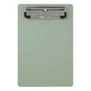 Trend Colour - Soft Sage Mini Clipboard