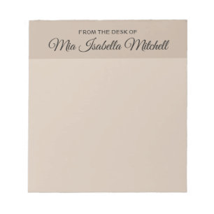 Trend Colour - Soft Taupe Classic Notepad