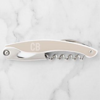 Trend Colour Soft Taupe Custom Waiter's Corkscrew