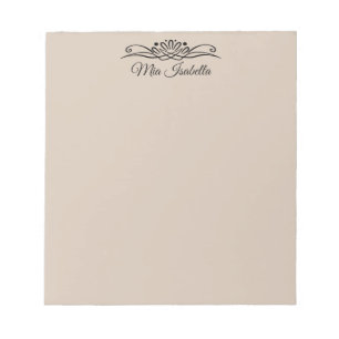 Trend Colour - Soft Taupe Decorative Notepad