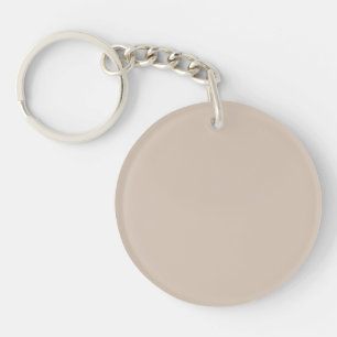 Trend Colour - Soft Taupe Keychain