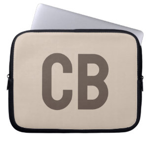 Trend Colour Soft Taupe Laptop Sleeve