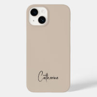 Trend Colour Soft Taupe Minimalist