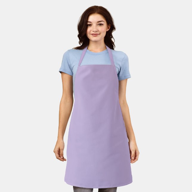 Trend Colour Soft Violet Apron (Worn)