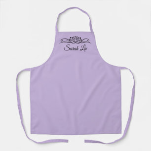 Trend Colour Soft Violet Customisable Apron
