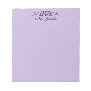 Trend Colour - Soft Violet Decorative Notepad
