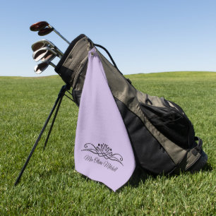 Trend Colour Soft Violet Golf Towel