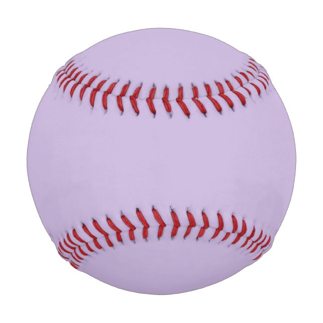 Trend Colour Soft Violet Minimalist Baseball (Front)
