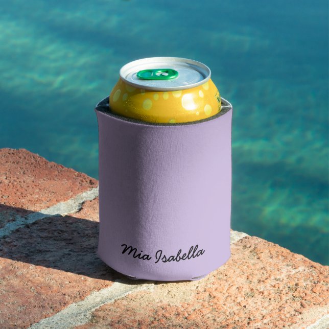 Trend Colour - Soft Violet Name Can Cooler (In Situ Pool)