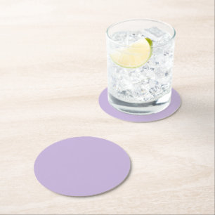 Trend Colour - Soft Violet Paper Coaster