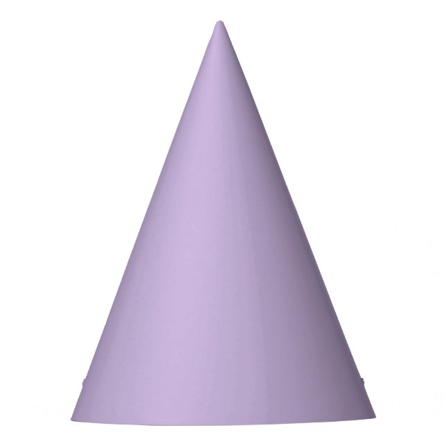 Trend Colour - Soft Violet Party Hat (Front)