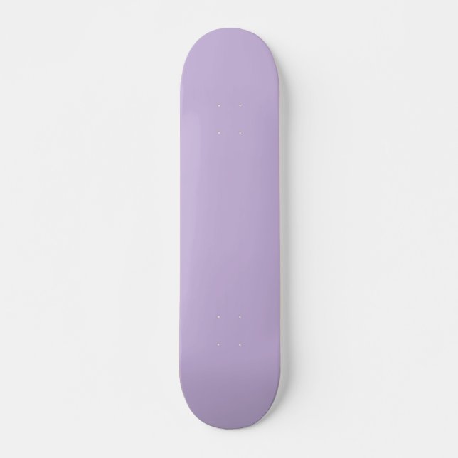 Trend Colour Soft Violet Skateboard Deck (Front)