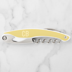 Trend Colour Soft Yellow Custom Waiter's Corkscrew
