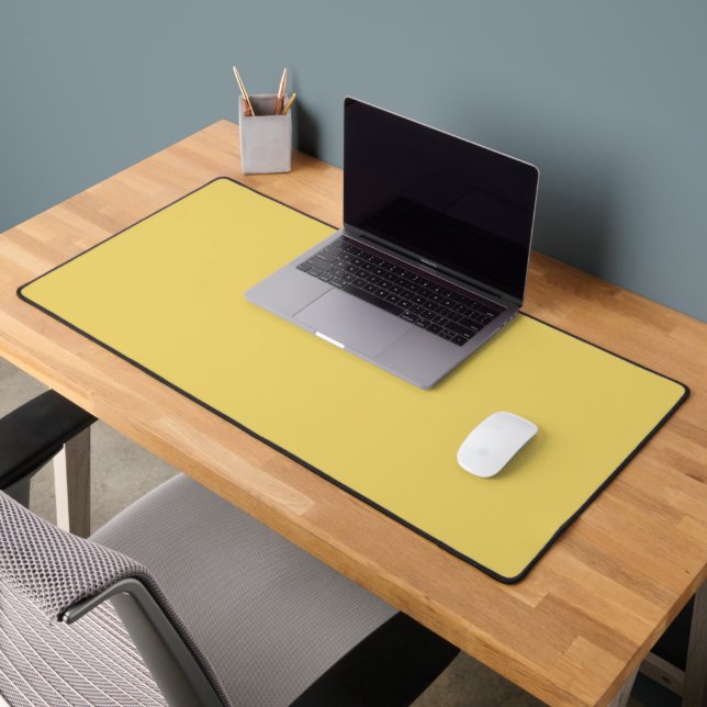 Trend Colour Soft Yellow Desk Mat (Office 2)