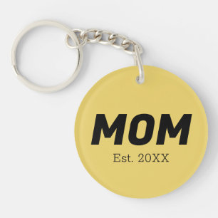 Trend Colour - Soft Yellow Keychain