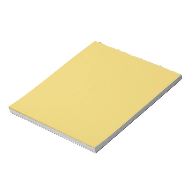 Trend Colour - Soft Yellow Notepad (Rotated)
