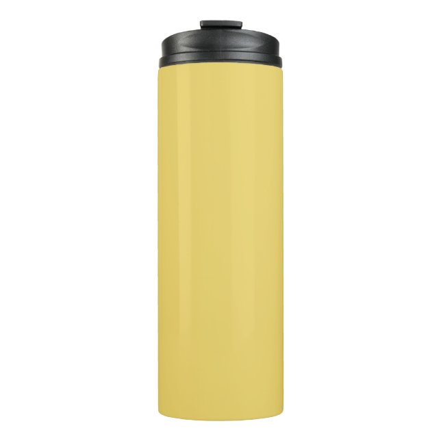 Trend Colour - Soft Yellow Thermal Tumbler (Front)