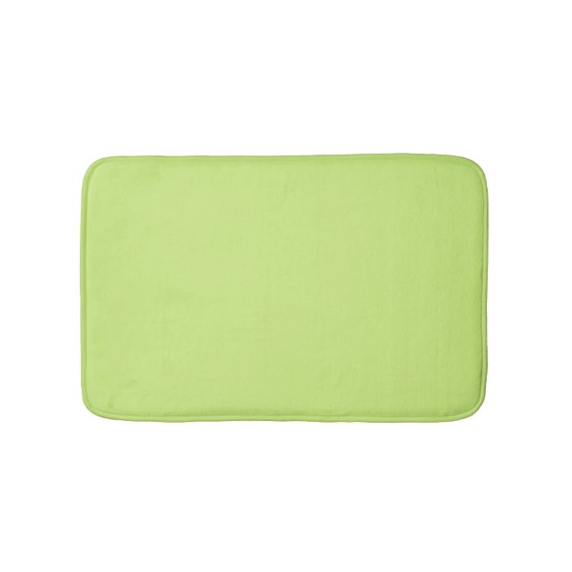 Trend Colour - Spring Green Bath Mat (Front)