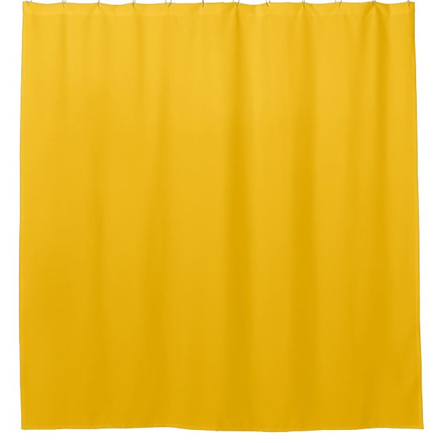 Trend Colour - Sunburst Yellow Shower Curtain (Front)