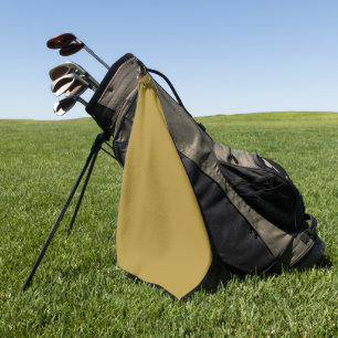 Trend Colour - Sunny Olive Golf Towel 