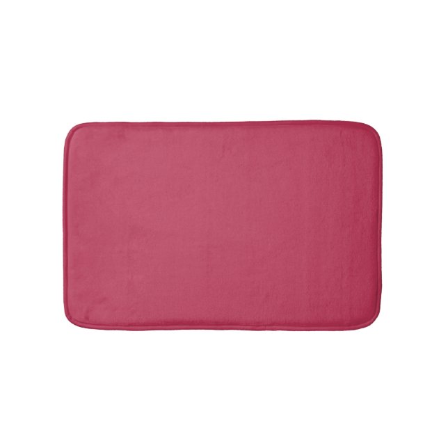 Trend Colour - Vibrant Magenta Bath Mat (Front)