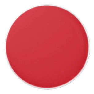 Trend Colour - Vibrant Red Ceramic Knob