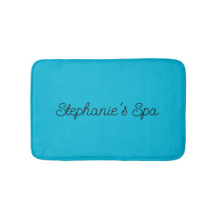 Trend Colour - Vivid Cyan Spa Bath Mat